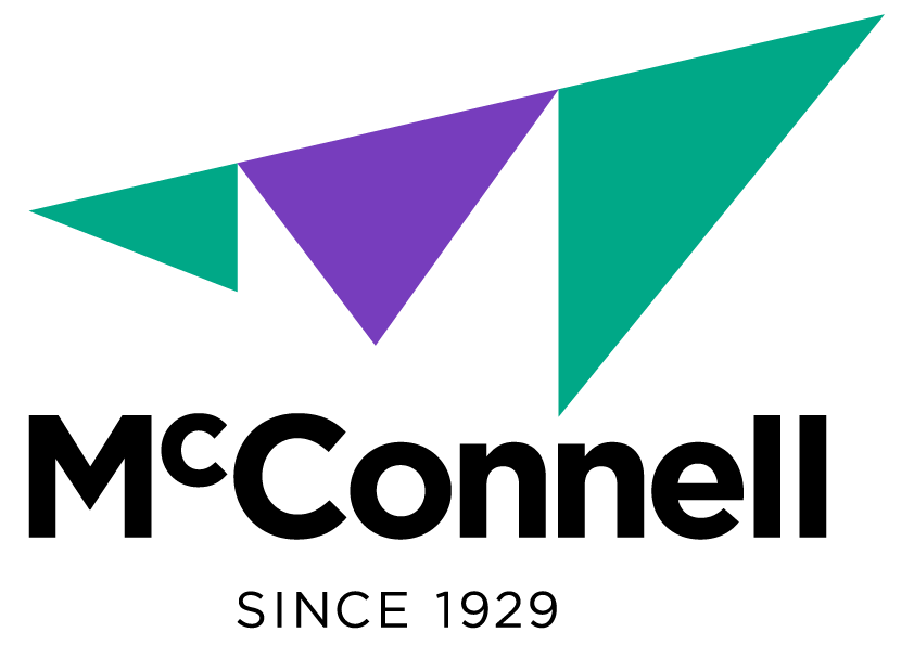 Supplier of the month: McConnell. Logo.